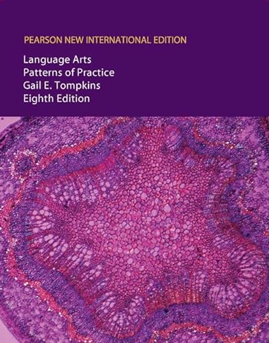 Stock image for Language Arts: Pearson New International Edition: Patterns of Practice for sale by Revaluation Books