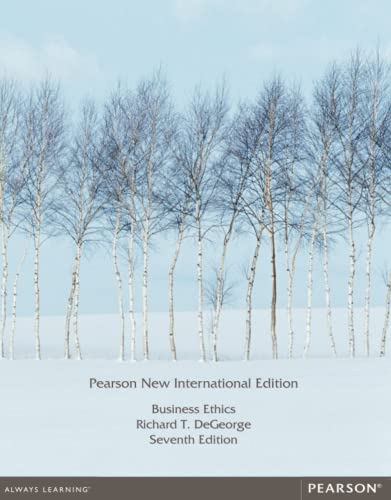9781292022840: Business Ethics: Pearson New International Edition