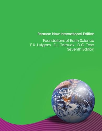 Stock image for Foundations of Earth Science: Pearson New International Edition for sale by SecondSale