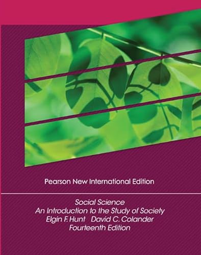 9781292023014: Social Science: Pearson New International Edition: An Introduction to the Study of Society