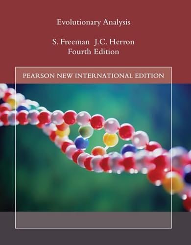 9781292023328: Evolutionary Analysis: Pearson New International Edition