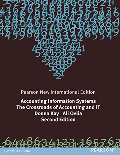 Stock image for Accounting Information Systems: Pearson New International Edition: The Crossroads of Accounting and IT for sale by Revaluation Books