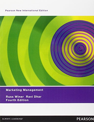 Stock image for Marketing Management: Pearson New International Edition for sale by ThriftBooks-Dallas