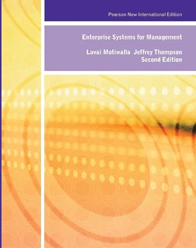 9781292023489: Enterprise Systems for Management: Pearson New International Edition