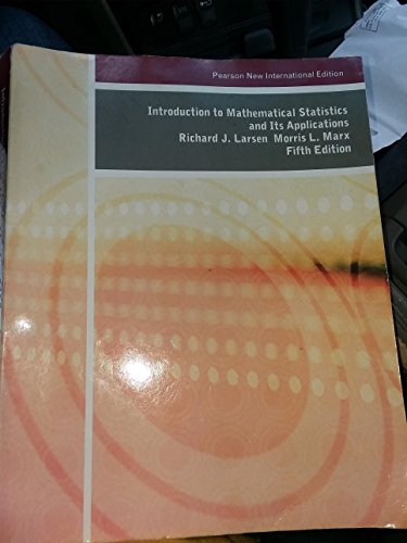 Imagen de archivo de Introduction To Mathematical Statistics And Its Applications: Pearson New International Edition 5 ed a la venta por GreatBookPricesUK