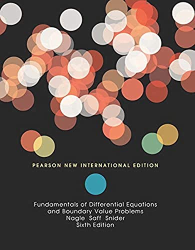 9781292023564: Fundamentals of Differential Equations and Boundary Value Problems: Pearson New International Edition