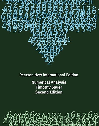 9781292023588: Numerical Analysis: Pearson New International Edition