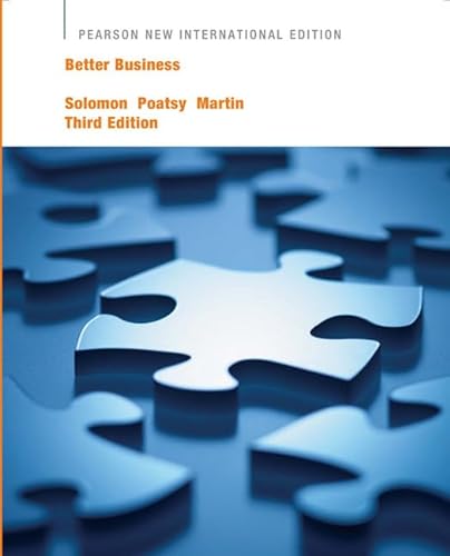 Stock image for Better Business: Pearson New International Edition for sale by Buchpark
