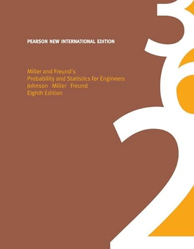 9781292023830: Miller & Freund's Probability and Statistics for Engineers: Pearson New International Edition