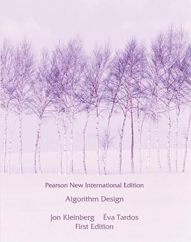 Beispielbild fr Algorithm Design : Pearson New International Edition zum Verkauf von Buchpark