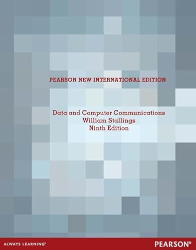 9781292024387: Data and Computer Communications: Pearson New International Edition