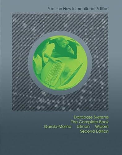 Stock image for Database Systems Pearson New International Edition The Complete Book for sale by PBShop.store UK