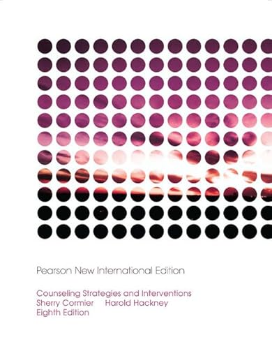 9781292024691: Counseling Strategies and Interventions: Pearson New International Edition