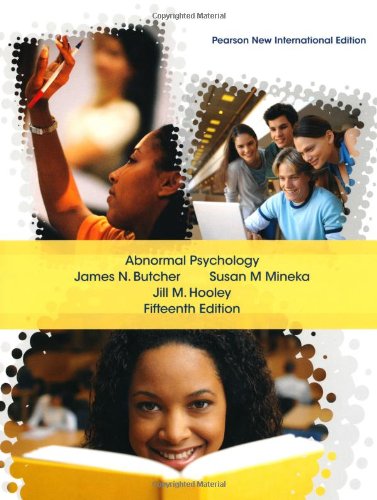 Beispielbild fr Abnormal Psychology : Pearson New International Edition zum Verkauf von Better World Books Ltd