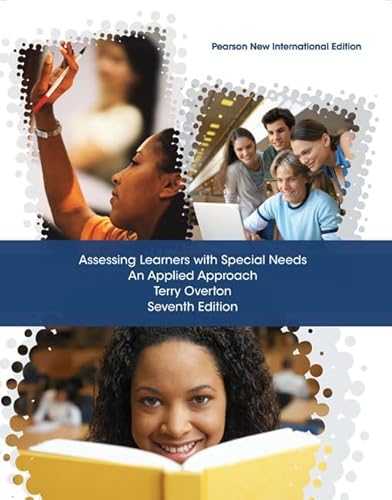 Stock image for Assessing Learners with Special Needs: An Applied Approach : Pearson New International Edition for sale by Buchpark