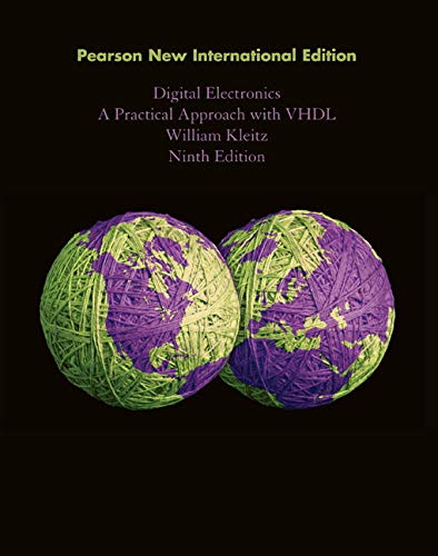 9781292025612: Digital Electronics: A Practical Approach with VHDL: Pearson New International Edition