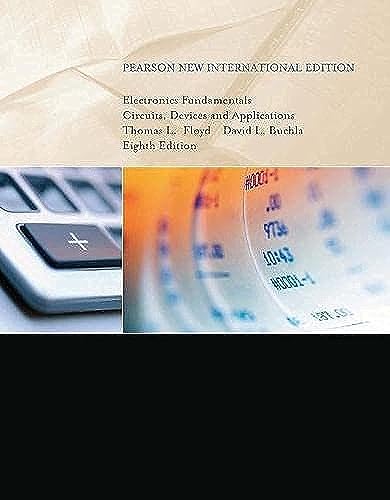 9781292025681: Electronics fundamentals: circuits, devices and applications (Pearson new international edition)
