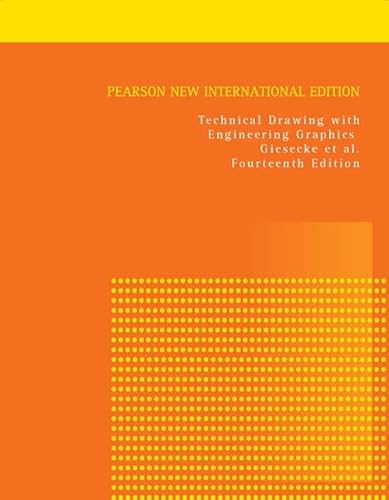 Imagen de archivo de Technical Drawing with Engineering Graphics: Pearson New International Edition a la venta por ThriftBooks-Atlanta