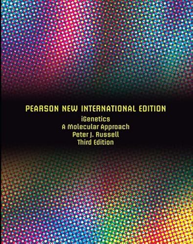 9781292026336: iGenetics: A Molecular Approach: Pearson New International Edition