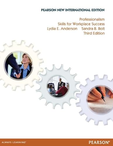 Beispielbild fr Pearson New International Edition: Skills for Workplace Success zum Verkauf von MusicMagpie