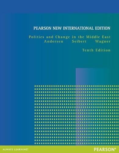 Stock image for Politics and Change in the Middle East: New International Edition, e10 for sale by Phatpocket Limited