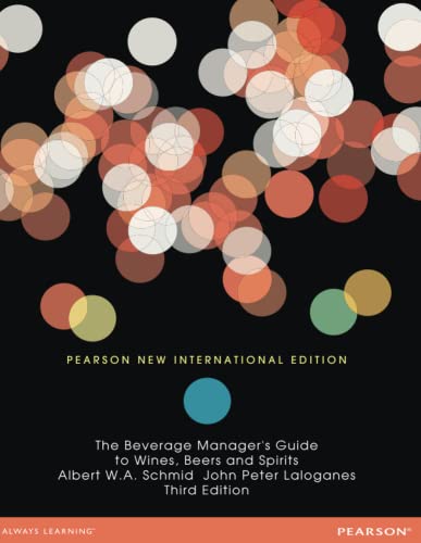 9781292027012: Beverage Manager's Guide to Wines, Beers and Spirits, The: Pearson New International Edition
