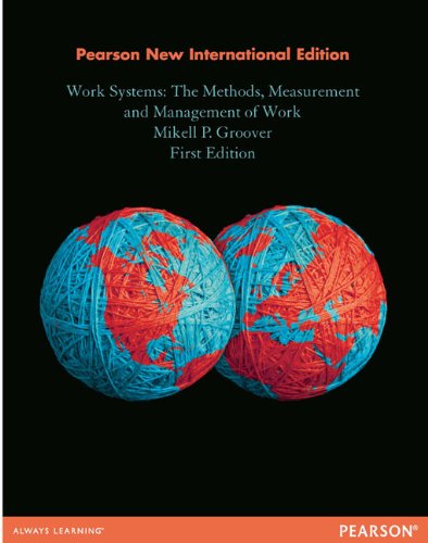 9781292027050: Work Systems: Pearson New International Edition