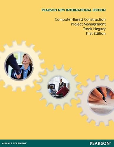 Imagen de archivo de Computer-Based Construction Project Management a la venta por Blackwell's