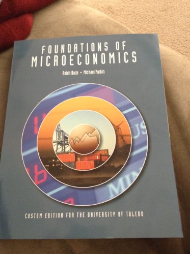 Stock image for Foundations Of Microeconomics, 6/Ed for sale by SMASS Sellers