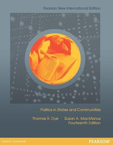 9781292027470: Politics in States and Communities: Pearson New International Edition