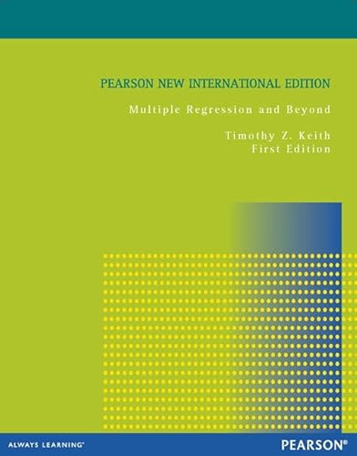 9781292027654: Multiple Regression and Beyond: Pearson New International Edition