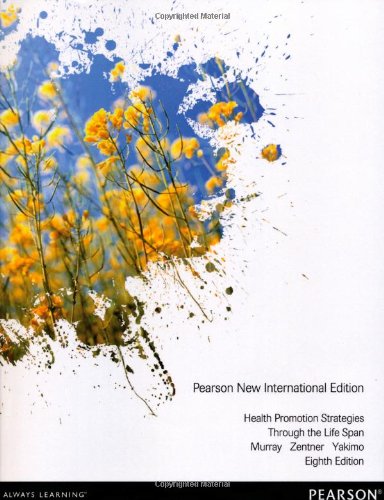9781292027753: Health Promotion Strategies Through the Life Span: Pearson New International Edition