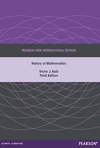 9781292027784: A History of Mathematics: Pearson New International Edition