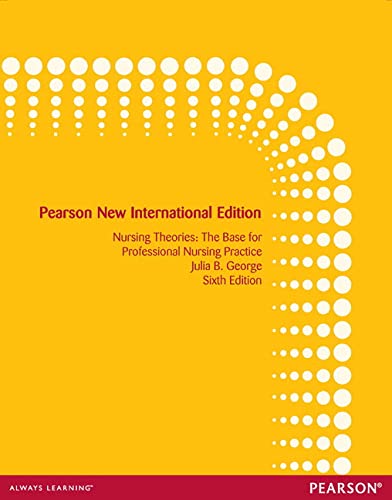 9781292027852: Nursing Theories: Pearson New International Edition