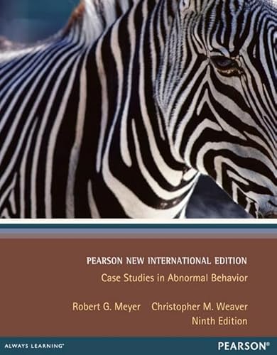 9781292027951: Case Studies in Abnormal Behavior: Pearson New International Edition