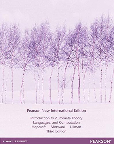 9781292039053: Pearson New International Edition: Introduction to Automata Theory Languages, and Computation