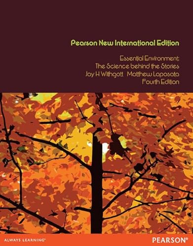 Imagen de archivo de Essential Environment: Pearson New International Edition: The Science behind the Stories a la venta por medimops