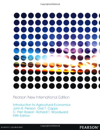 9781292039275: Introduction to Agricultural Economics: Pearson New International Edition