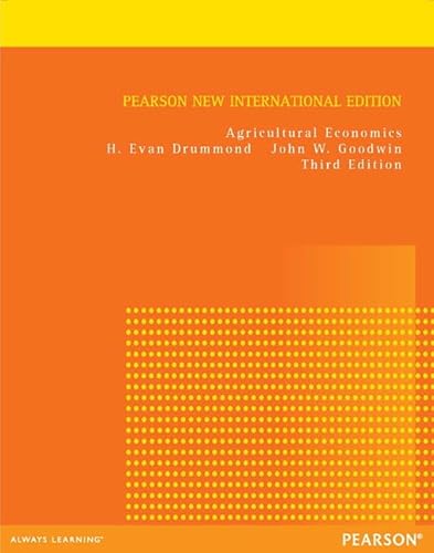 9781292039282: Agricultural Economics: Pearson New International Edition