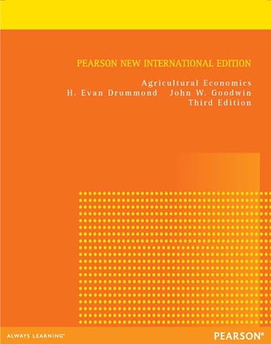 9781292039282: Agricultural Economics: Pearson New International Edition