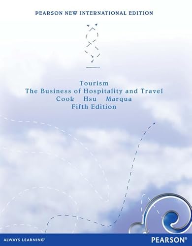 9781292039503: Tourism: Pearson New International Edition [Lingua Inglese]: The Business of Hospitality and Travel