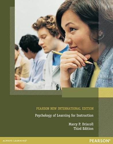 9781292040073: Psychology of Learning for Instruction