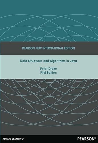 9781292040097: Data Structures and Algorithms in Java: Pearson New International Edition