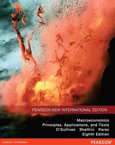 Stock image for Macroeconomics: Pearson New International Edition: Principles, Applications, and Tools for sale by Revaluation Books