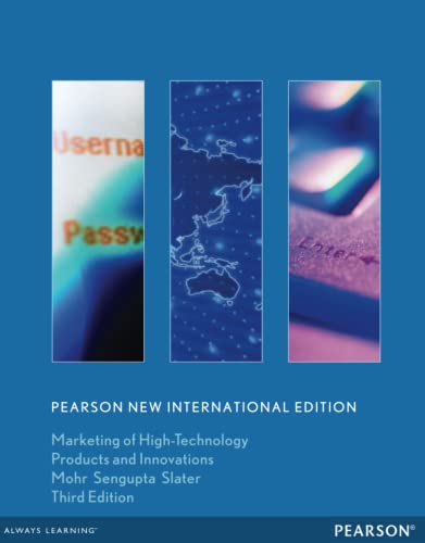 Stock image for Marketing of High-Technology Products and Innovations: Pearson New International Edition for sale by Revaluation Books