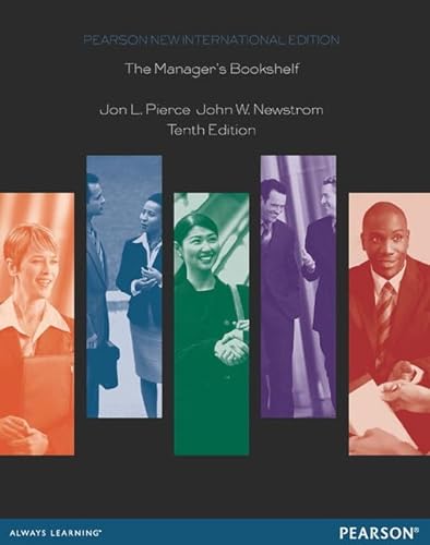 Stock image for The Manager's Bookshelf: Pearson New International Edition for sale by Revaluation Books