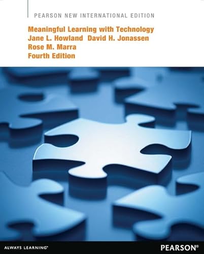 Stock image for Meaningful Learning With Technology Pnie for sale by Book Deals