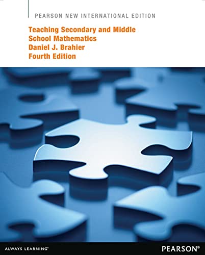 9781292042060: Teaching Secondary and Middle School Mathematics: Pearson Ne