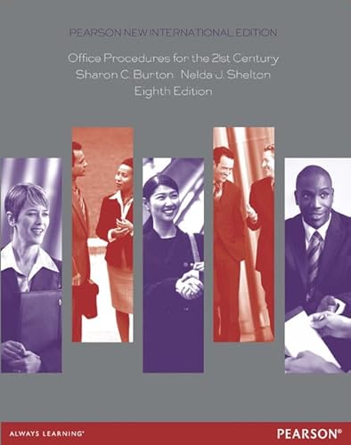 9781292042091: Office Procedures for the 21st Century: Pearson New International Edition