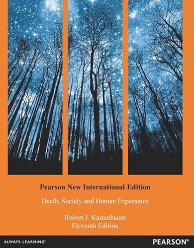 Imagen de archivo de Death, society and human experience a la venta por PAPER CAVALIER UK